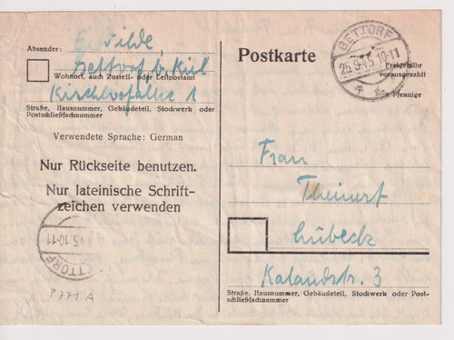 Not-/Behelfs-/Aufbrauchs-GA,P