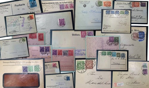 Karte brief infla inflation - ak,